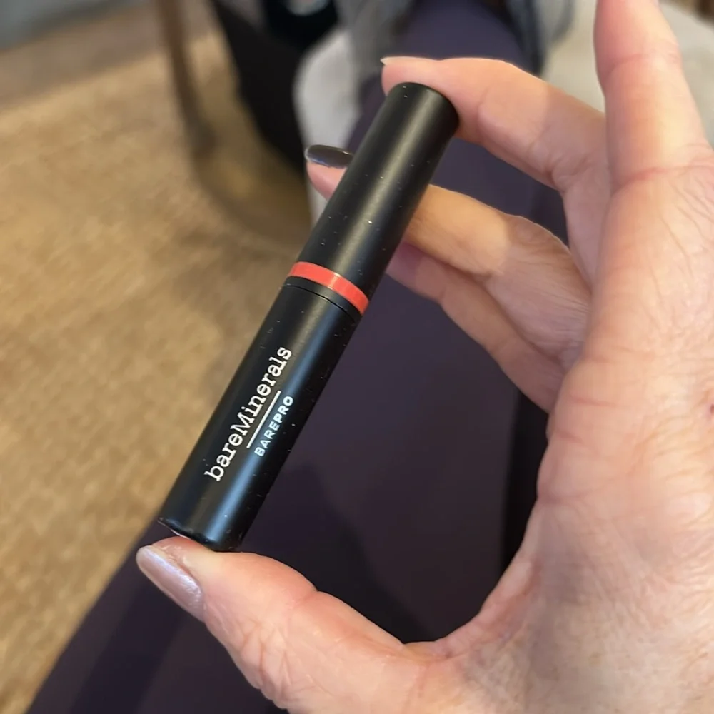 bareMinerals Long Wear Lipstick in Saffron